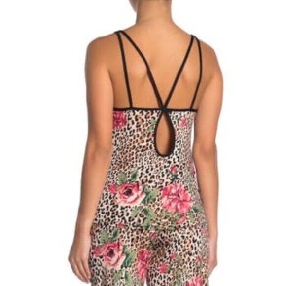 In Bloom by Jonquil Leopard&Floral Print Top - Picture 2 of 7